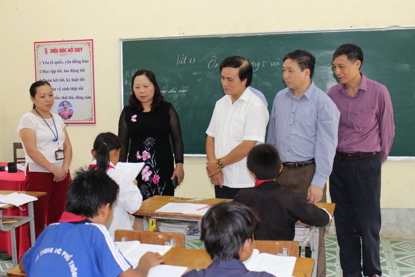 Đoàn khảo sát Ban Tuyên giáo Trung ương làm việc tại huyện Mèo Vạc